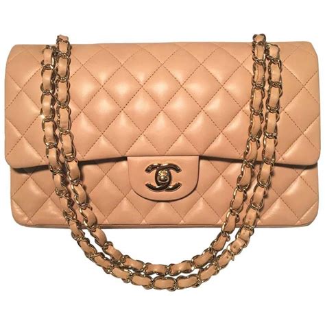 chanel bag nude|Nude Chanel Bag .